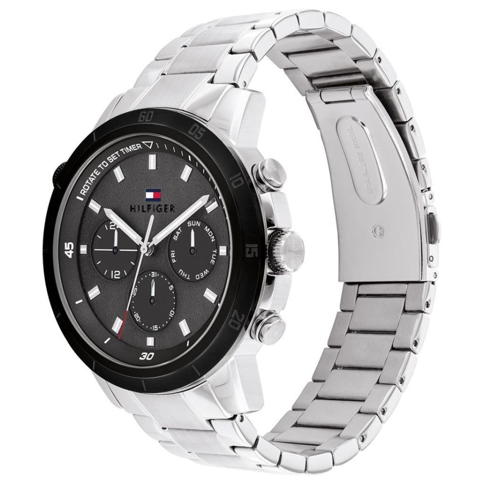 Tommy Hilfiger TH1792106 Quartz Çelik Gri 46 mm Erkek Kol Saati