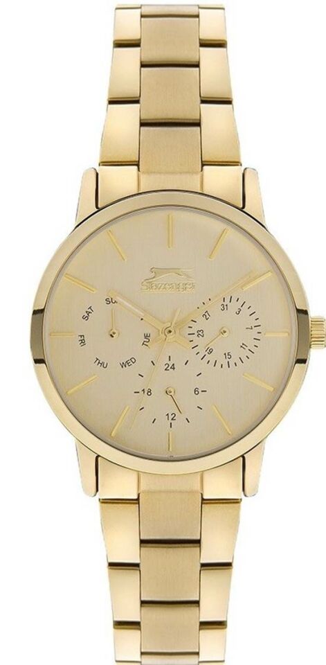 Slazenger SL.09.1866.4.05 35 mm Altın Çelik Kadın Kol Saati