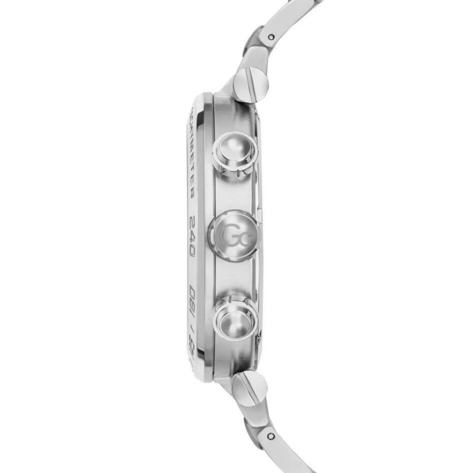 Guess Collection GCZ50001G7MF Quartz Çelik Gri Siyah Kadran 44 mm Erkek Kol Saati