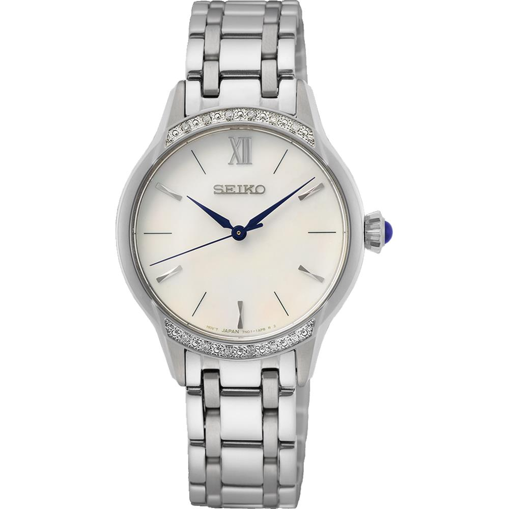 Seiko SRZ543P Quartz Çelik Gri Safir Cam 29 mm Kadın Kol Saati