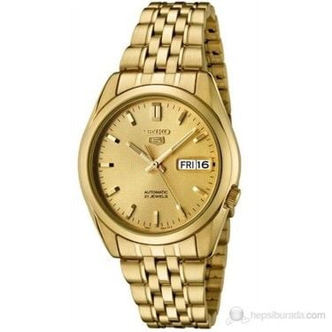 Seiko 5 SNK366K1 Otomatik Çelik Altın Rengi 39 mm Erkek Kol Saati