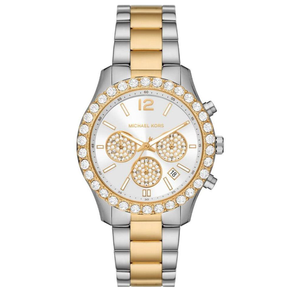 Michael Kors MK7415 Quartz Çelik Altın/Gri 40 mm Kadın Kol Saati