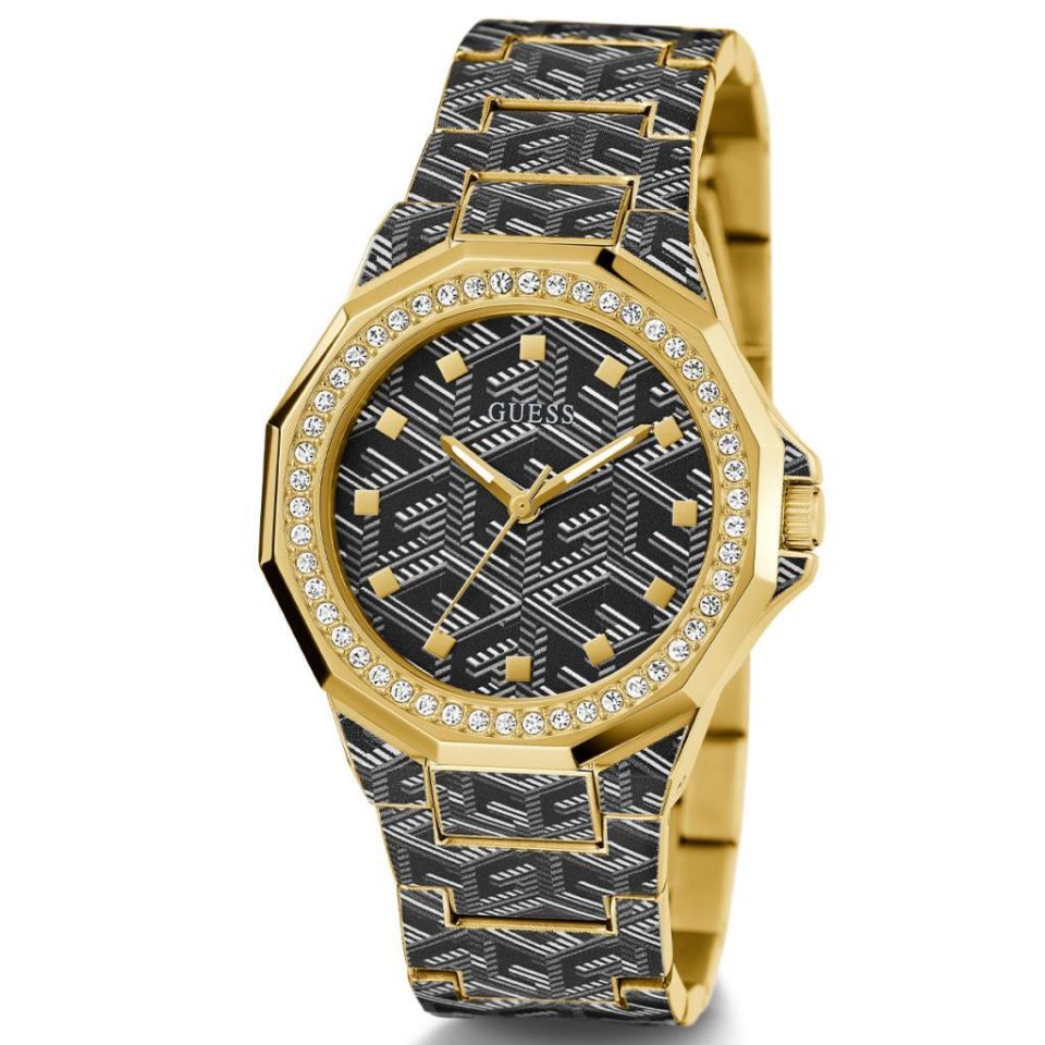 Guess GUGW0597L1 Quartz Çelik Siyah 38 mm Kadın Kol Saati