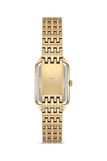 Ferro FL40101A-B Quartz Çelik Altın Rengi 23 mm Kadın Kol Saati