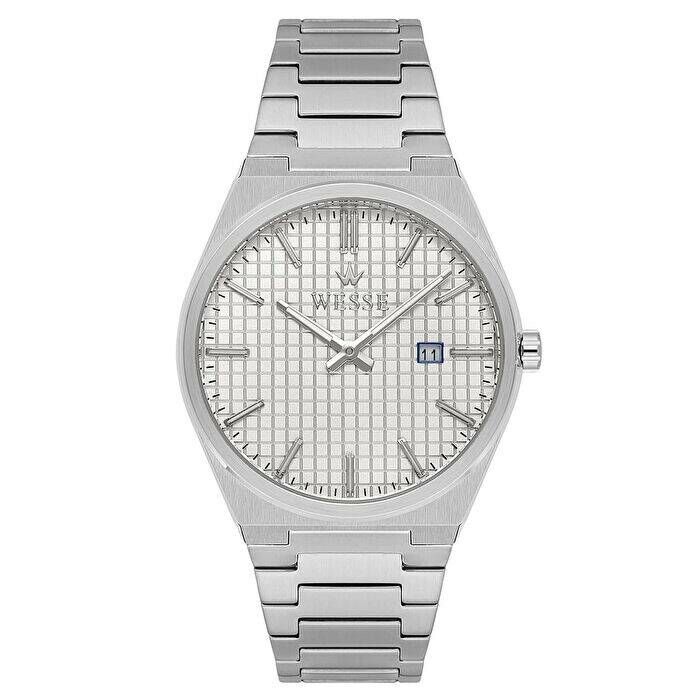 Wesse  WWG210201 Quartz Çelik Gri 45 mm Erkek Kol Saati