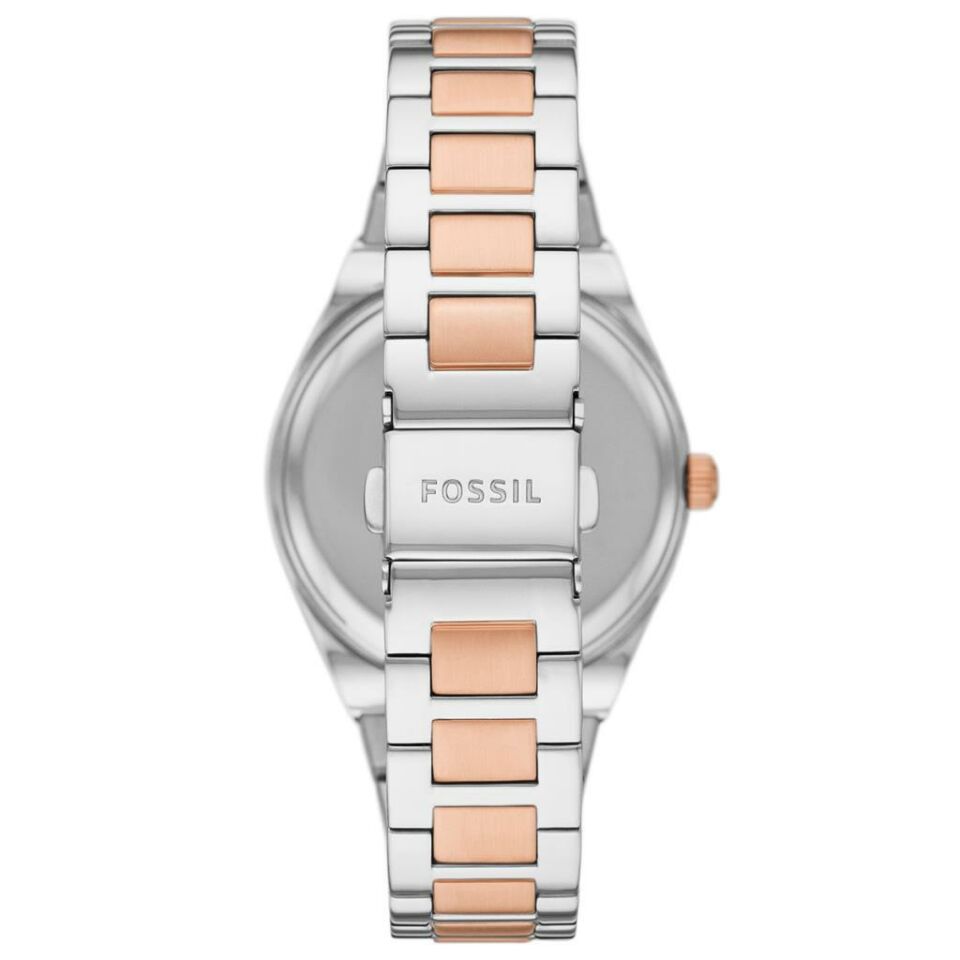 Fossil FES5261 38 mm Rose Gold / Metalik Gri Kadın Kol Saati