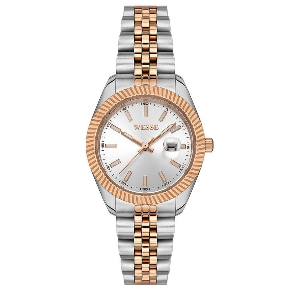 Wesse WWL111511 Quartz Çelik Rose/Gri 32 mm Kadın Kol Saati