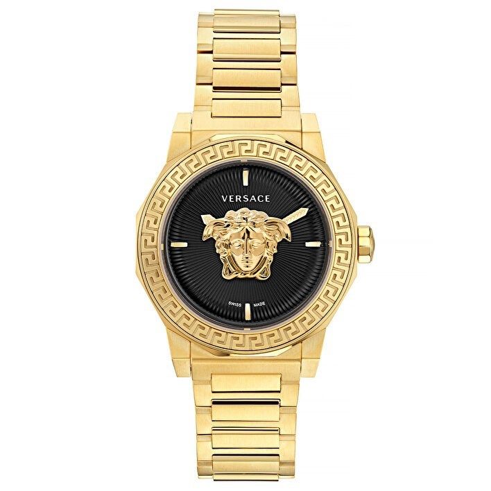 Versace VRSCVE7B00623 Quartz Swiss Made Çelik Altın Rengi 38 mm Kadın Kol Saati