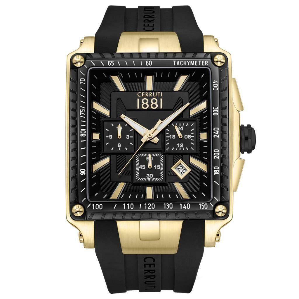 Cerruti 1881 CIWGO0018501 43 mm Siyah Erkek Kol Saati