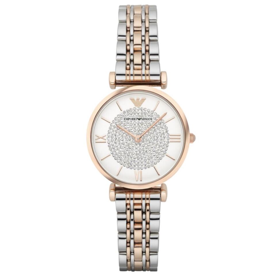 Emporio Armani AR1926 32 mm Rose Gold / Metalik Gri Kadın Kol Saati