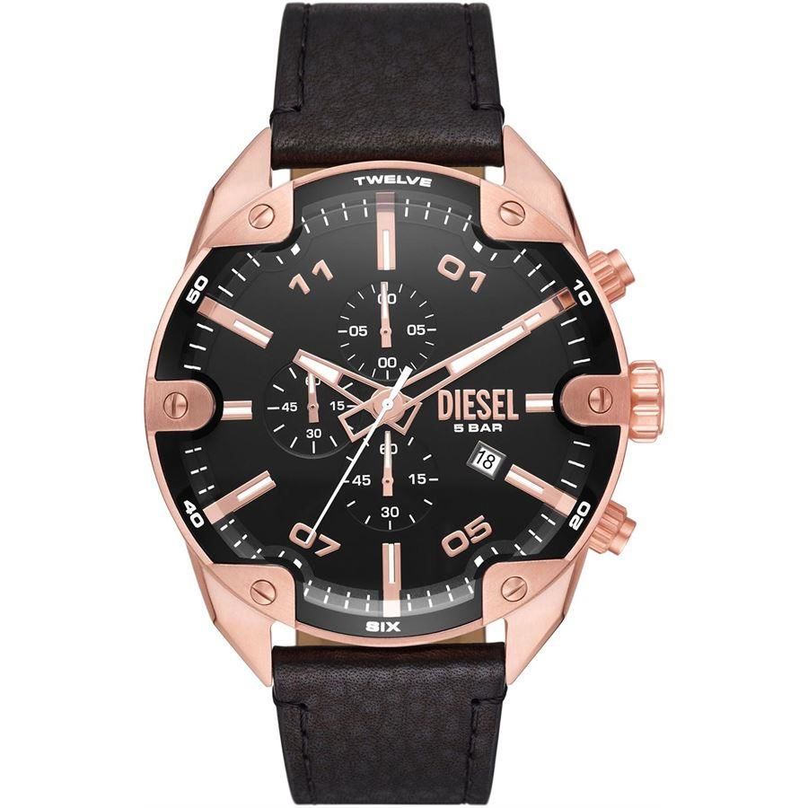 Diesel DZ4607 49 mm Siyah Erkek Kol Saati