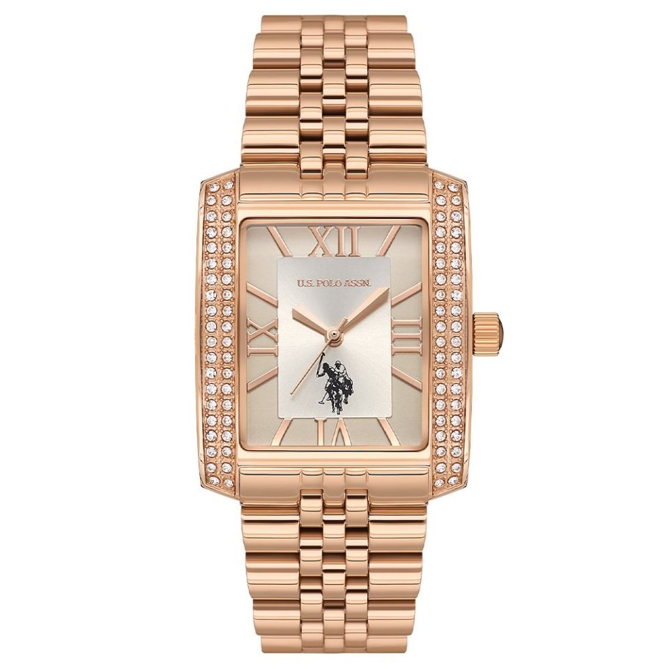 U.s. Polo Assn. USPA2072-02 Quartz Çelik Rose Gold 31 mmx38 mm Kadın Kol Saati