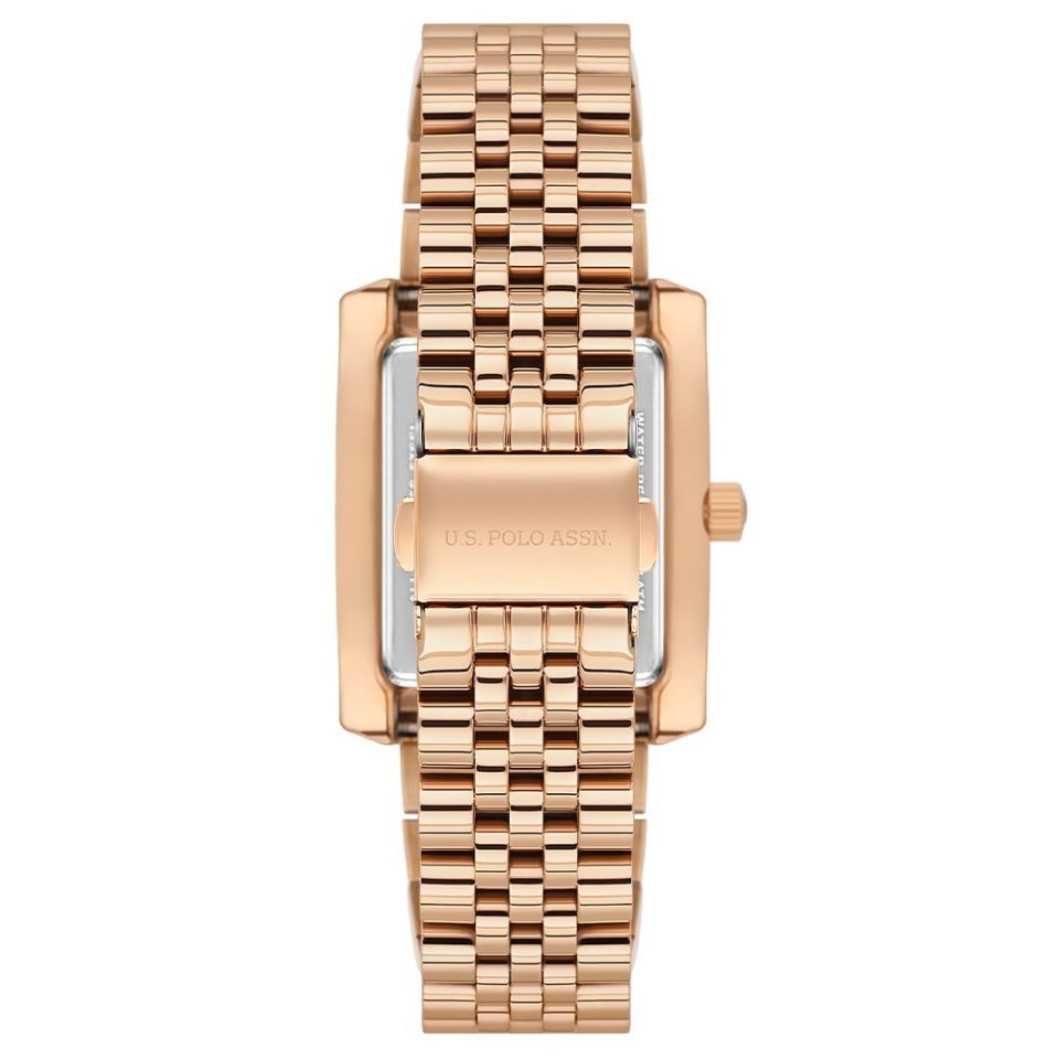 U.s. Polo Assn. USPA2072-02 Quartz Çelik Rose Gold 31 mmx38 mm Kadın Kol Saati