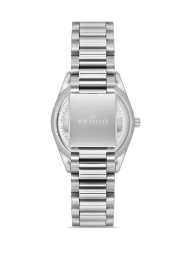 Ferro FL21442A-A Quartz Çelik Gri 35 mm Kadın Kol Saati