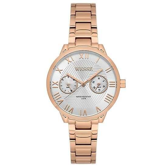 Wesse WWL303005 Quartz Çelik Rose Gold 34 mm Kadın Kol Saati