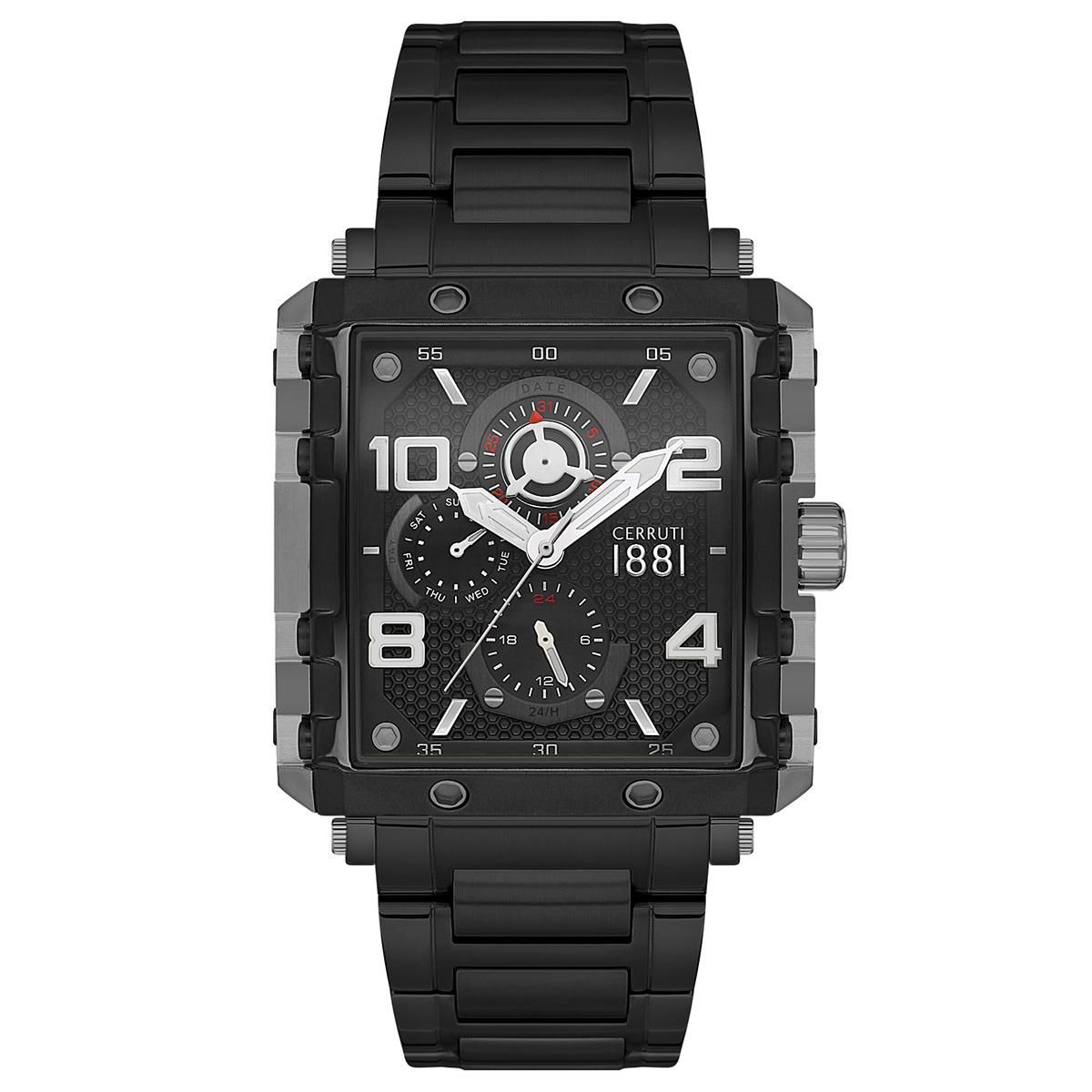 Cerruti 1881 CIWGK0038002 Quartz Çelik Füme 42 mmx49.5 mm Erkek Kol Saati