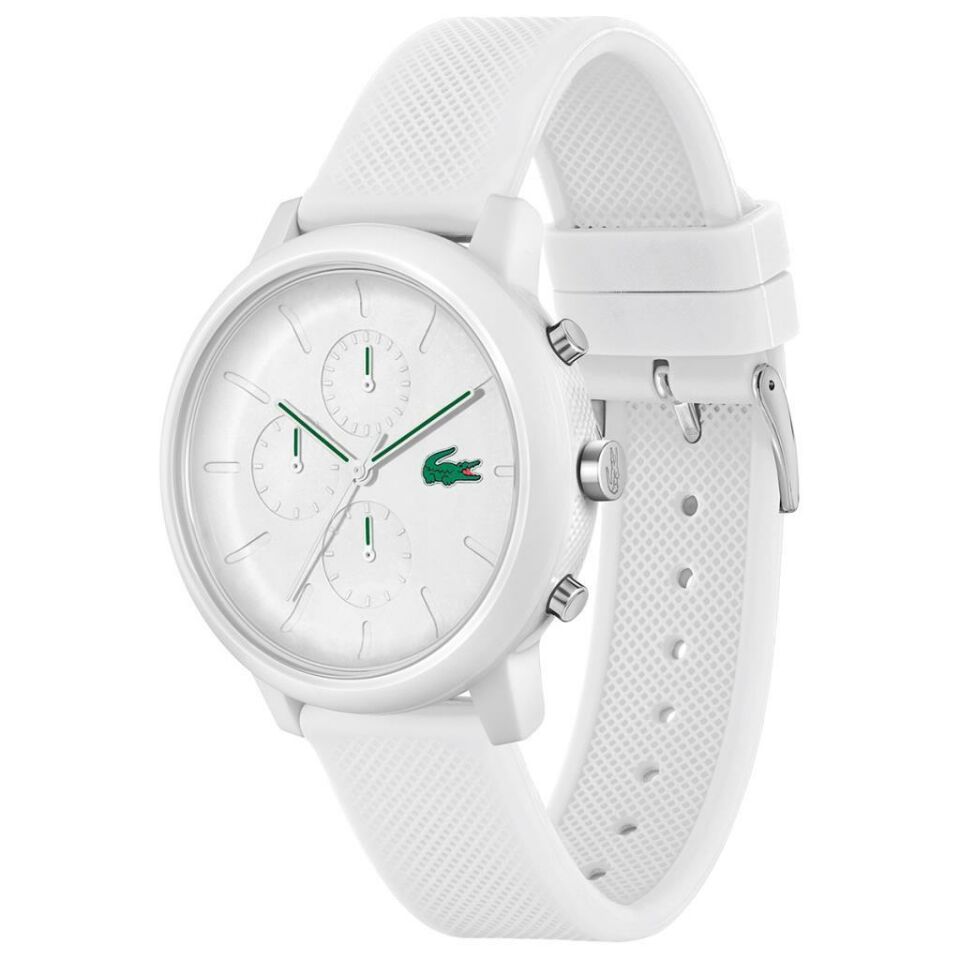 Lacoste 2011246 43 mm Beyaz Erkek Kol Saati