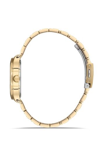 Ferro FL40114A-B Quartz Çelik Gold 32 mm Kadın Kol Saati