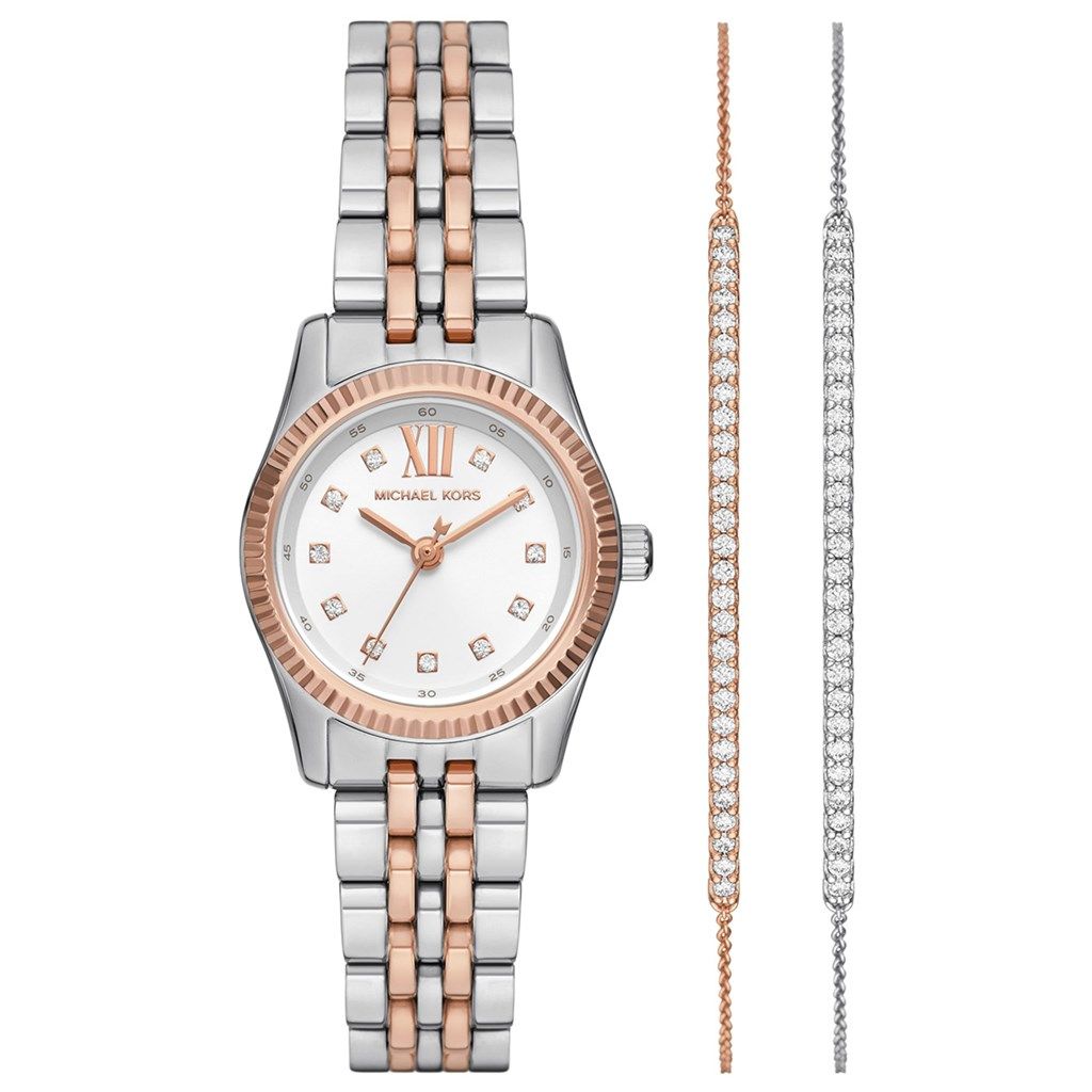 Michael Kors MK4817SET Quartz Çelik Rose/Gri 26 mm Kadın Kol Saati