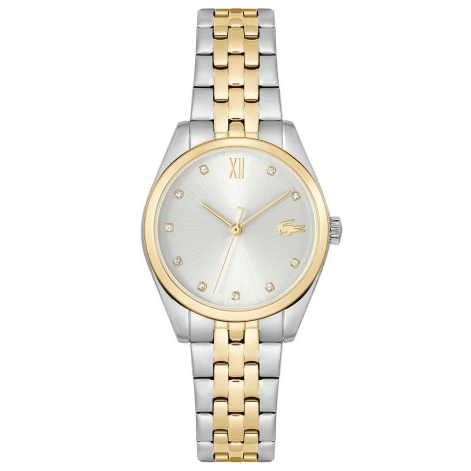 Lacoste 2001302 30 mm Altın Rengi / Metalik Gri Kadın Kol Saati