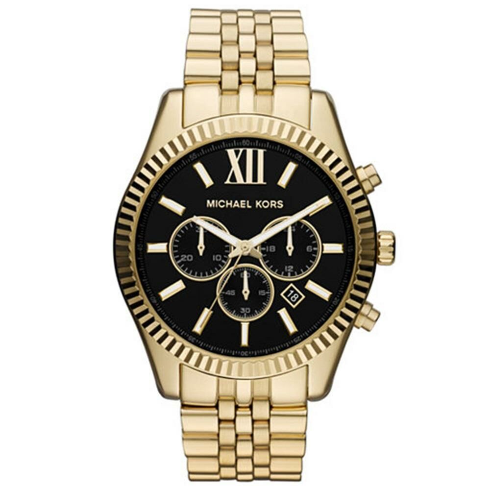 Michael Kors MK8286 45 mm Altın Rengi Erkek Kol Saati