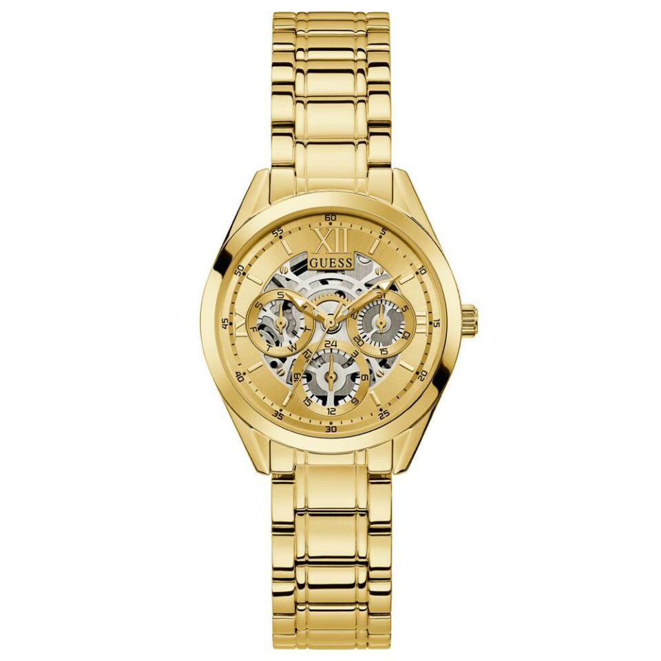 Guess GUGW0253L2 34 mm Altın Rengi Kadın Kol Saati