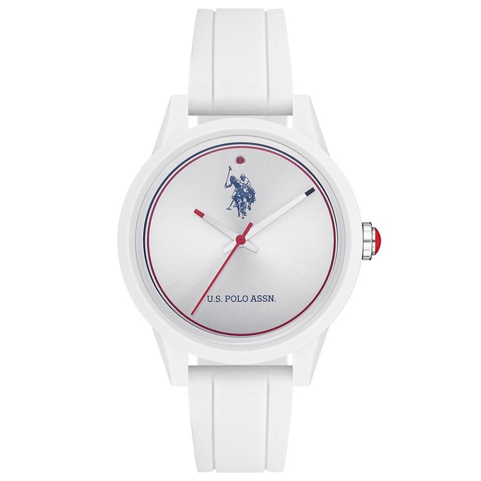 U.s. Polo Assn. USPA2007-01 Quartz Silikon Beyaz 37 mm Kadın Kol Saati