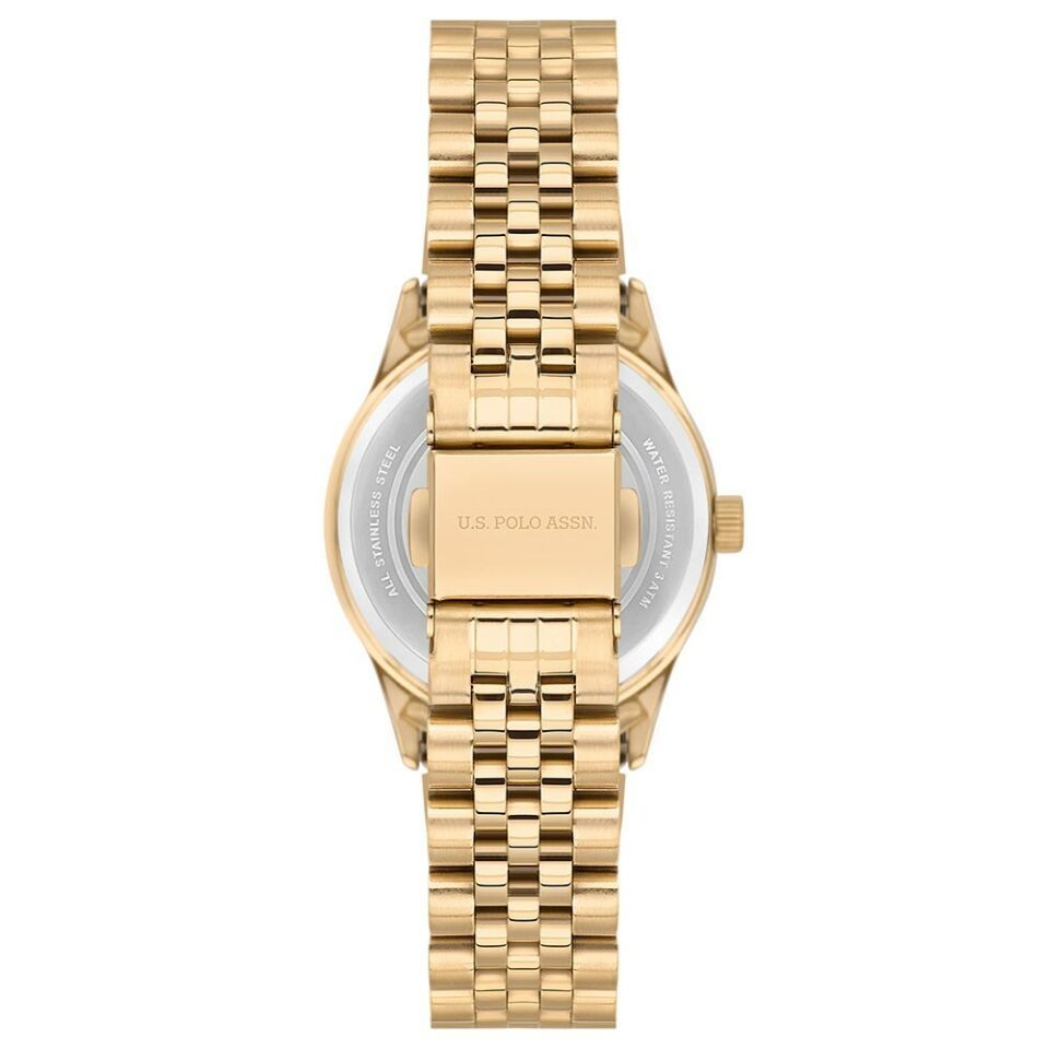 U.s. Polo Assn. USPA2086-04 Quartz Çelik Altın Rengi 30 mm Kadın Kol Saati