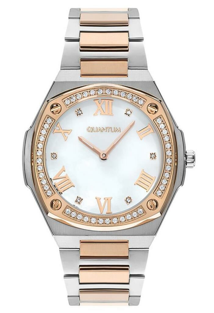 Quantum IML1050.520 Quartz Çelik Rose Gold/Metalik Gri 38 mm Kadın Kol Saati