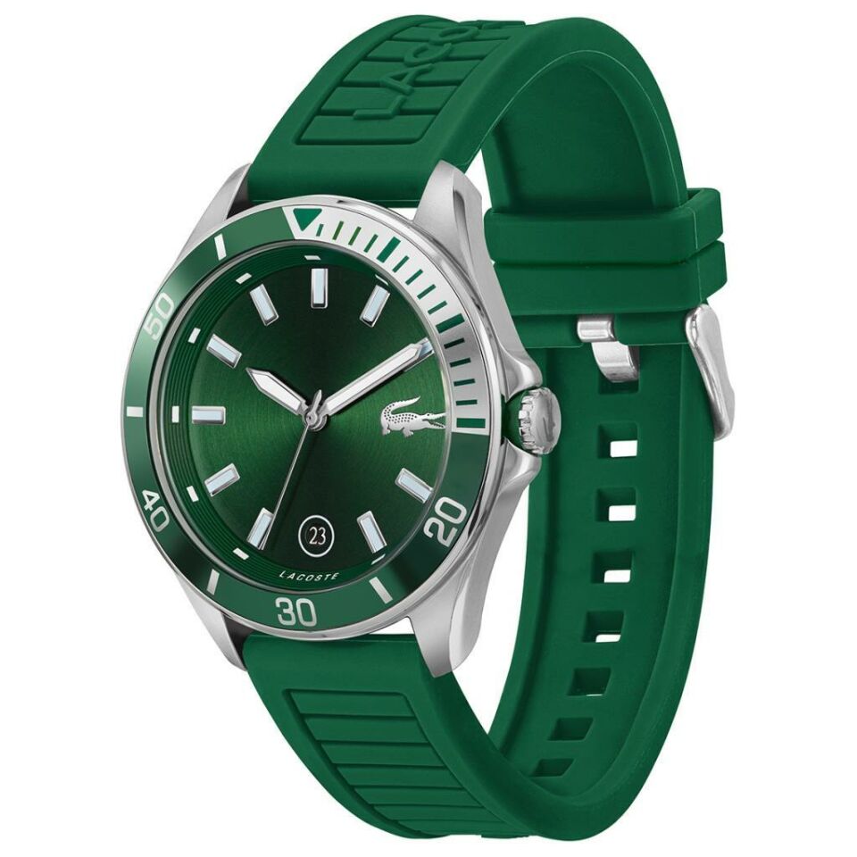 Lacoste 2011263  43 mm Yeşil Erkek Kol Saati