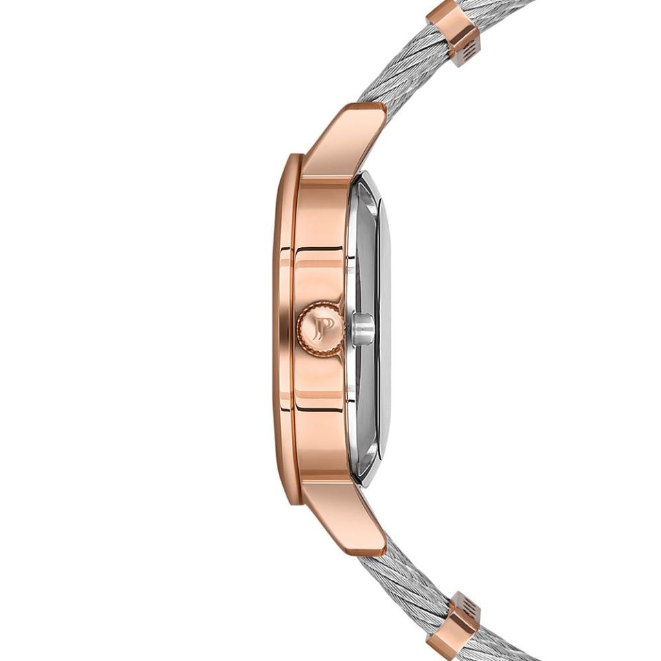 Jacques Philippe JPQLS0636X8 33 mm Rose Gold / Metalik Gri Kadın Kol Saati