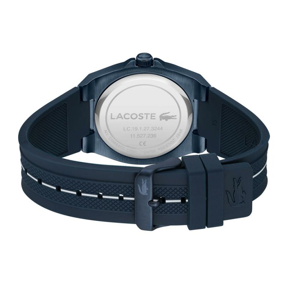 Lacoste 2011334 Quartz Silikon Mavi 42 mm Erkek Kol Saati