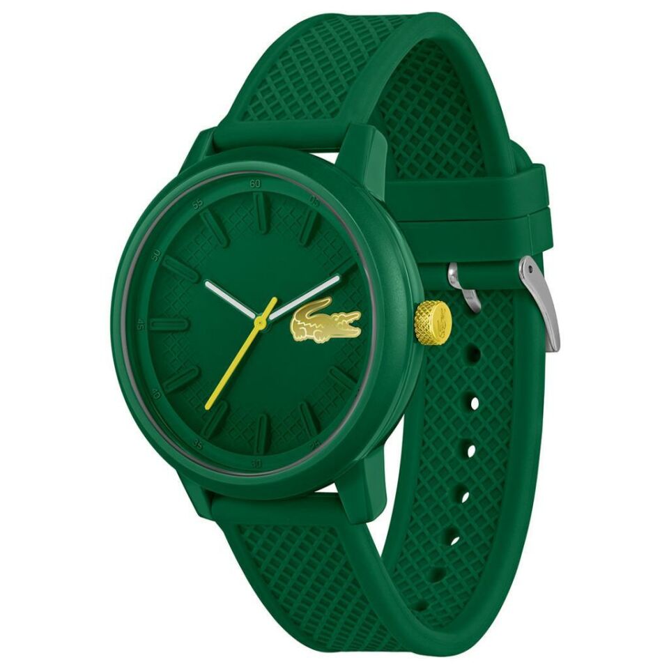 Lacoste 2011316 Quartz Silikon Yeşil 48 mm Erkek Kol Saati