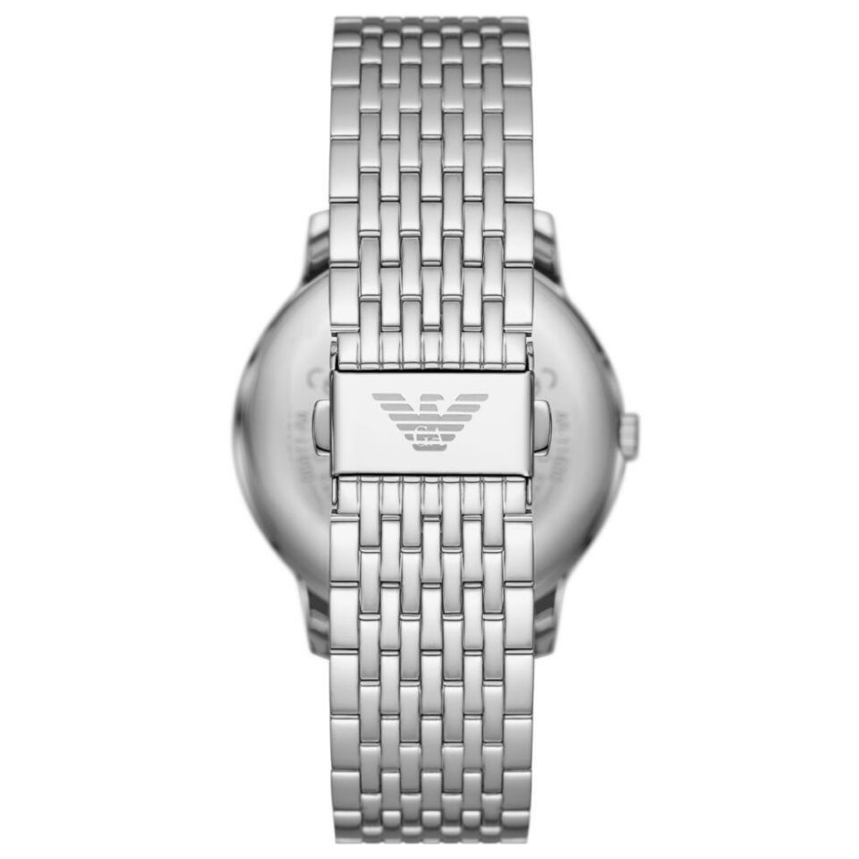 Emporio Armani AR11600 Quartz Çelik Gri Siyah Kadran 42 mm Erkek Kol Saati