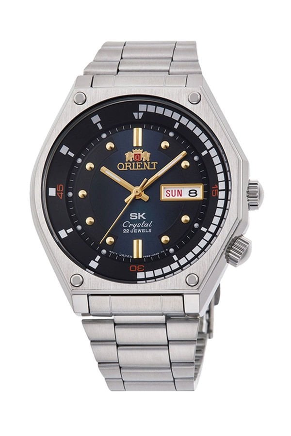 Orient RA-AA0B03L39B Otomatik Çelik Gri Lacivert Kadran 42 mm Erkek Kol Saati