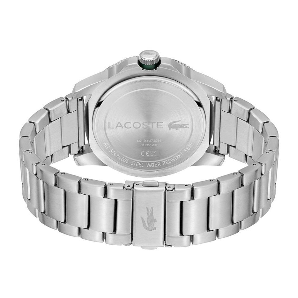 Lacoste 2011204 46 mm Metalik Gri Erkek Kol Saati