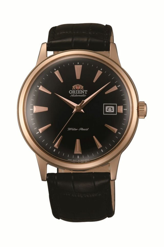 Orient FAC00001B0 Kurmalı Otomatik Deri Siyah Kristal Mineral Cam 41 mm Erkek Kol Saati