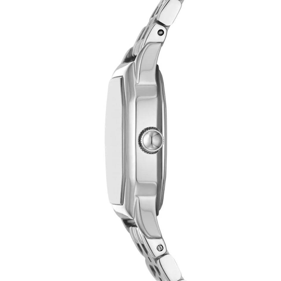 Fossil FES5363 Quartz Çelik Gri Krem Kadran 27 mm Kadın Kol Saati