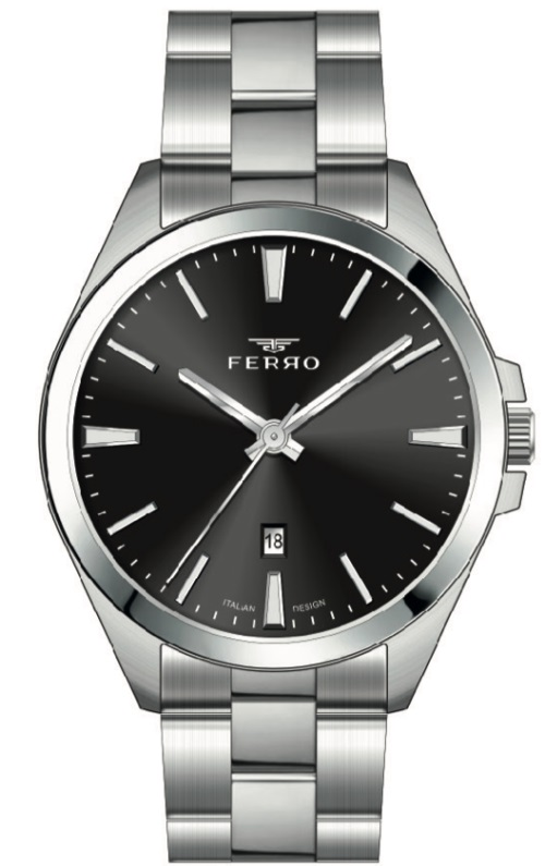 Ferro Gümüş Çelik Kordon Erkek Kol Saati F11551AWT-A2