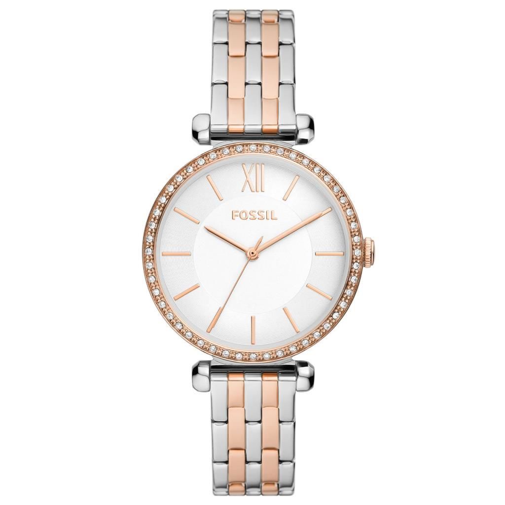 Fossil FBQ3901 Quartz Çelik Rose/Gri 36 mm Kadın Kol Saati