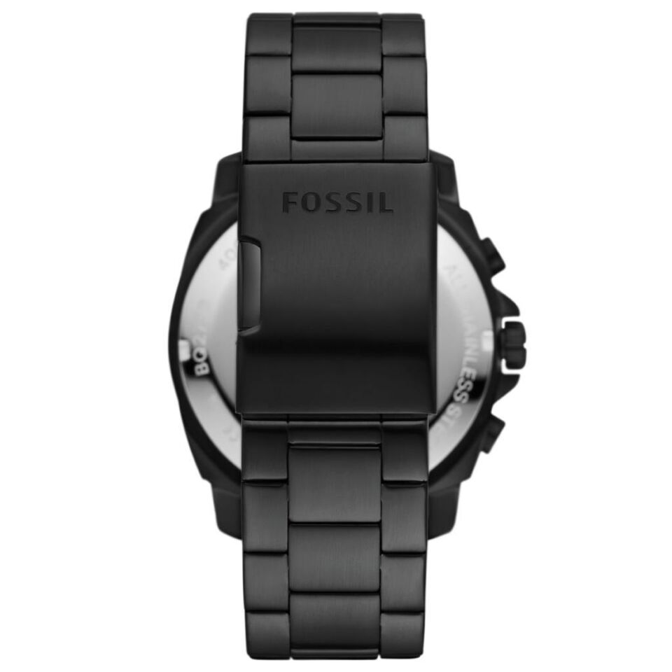 Fossil FBQ2759 Quartz Çelik Siyah 5 ATM 48 mm Erkek Kol Saati