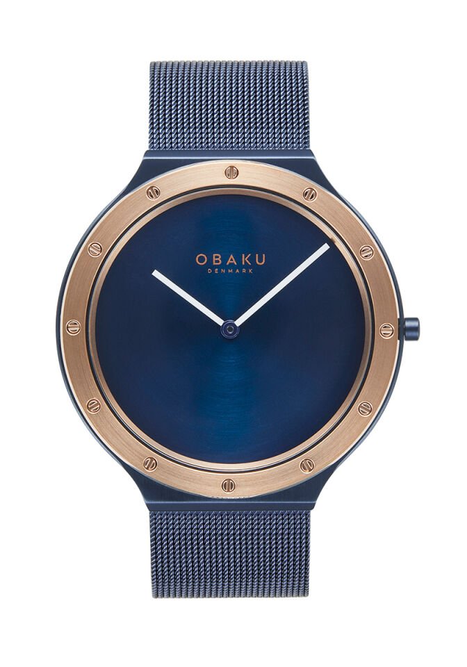 Obaku Denmark V285GXSLML Quartz Safir 3 ATM 42 mm Erkek Kol Saati