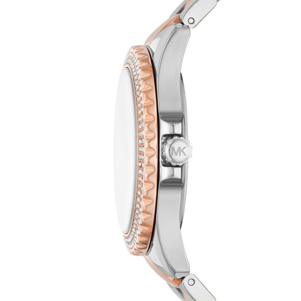 Michael Kors MK7402 Quartz Çelik Rose Gold/Metalik Gri 40 mm Kadın Kol Saati