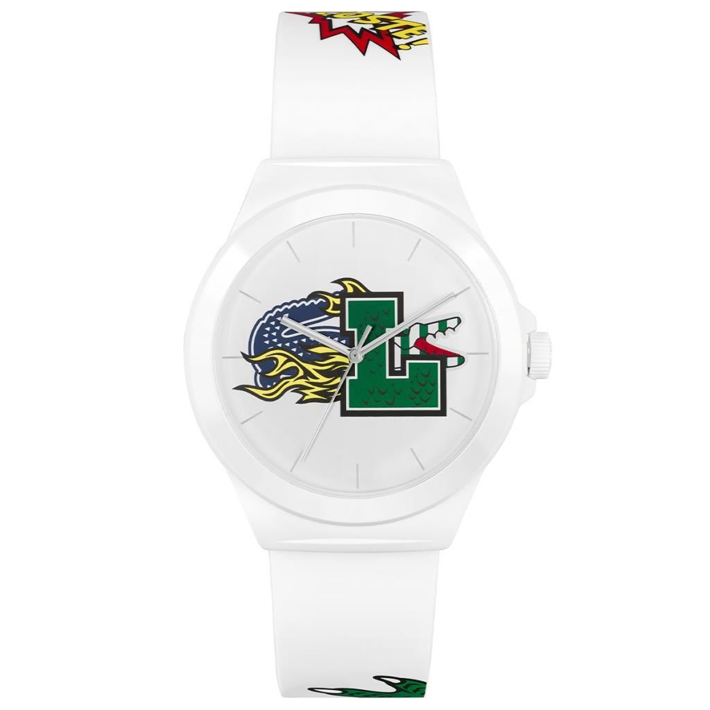 Lacoste 2011232 42 mm Beyaz Erkek Kol Saati
