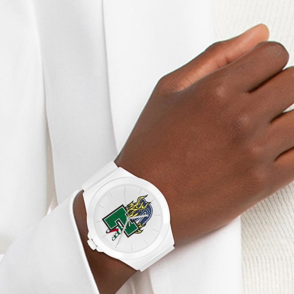 Lacoste 2011232 42 mm Beyaz Erkek Kol Saati