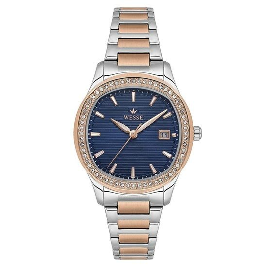 WESSE WWL303305 Quartz Çelik Rose/Gri 36 mm Kadın Kol Saati