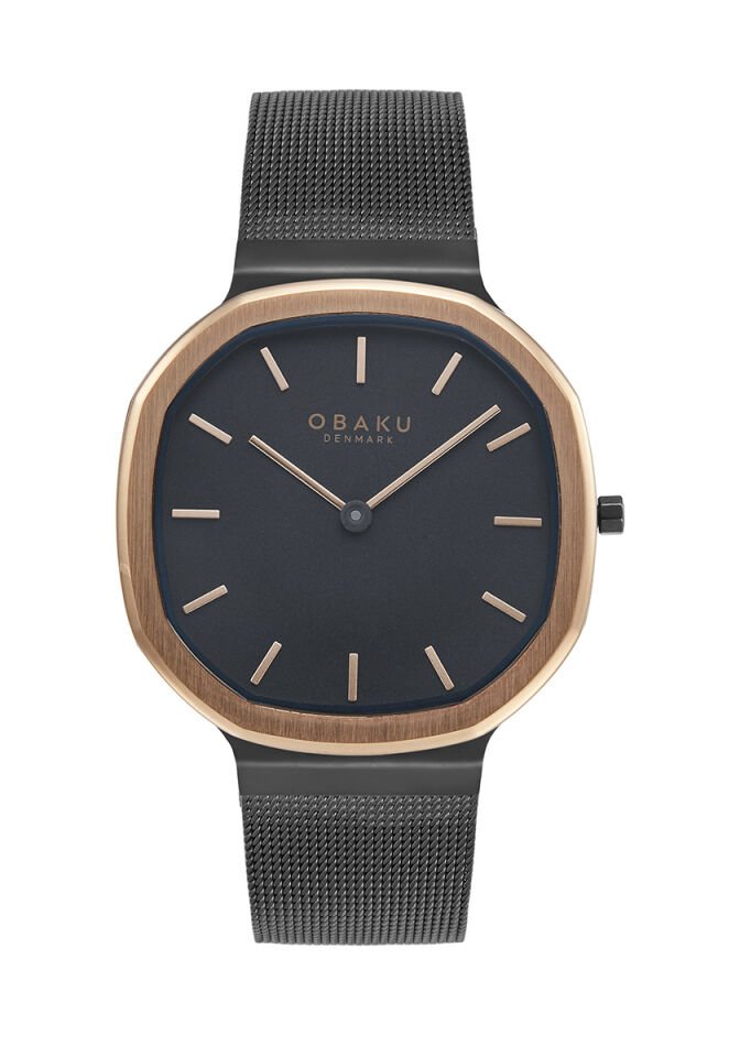 Obaku Denmark V253GXMBMB Quartz Safir 39 mm Erkek Kol Saati