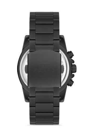 Ferro Quartz Çelik Gri 44 mm Fonksiyonları Aktif Erkek Kol Saati