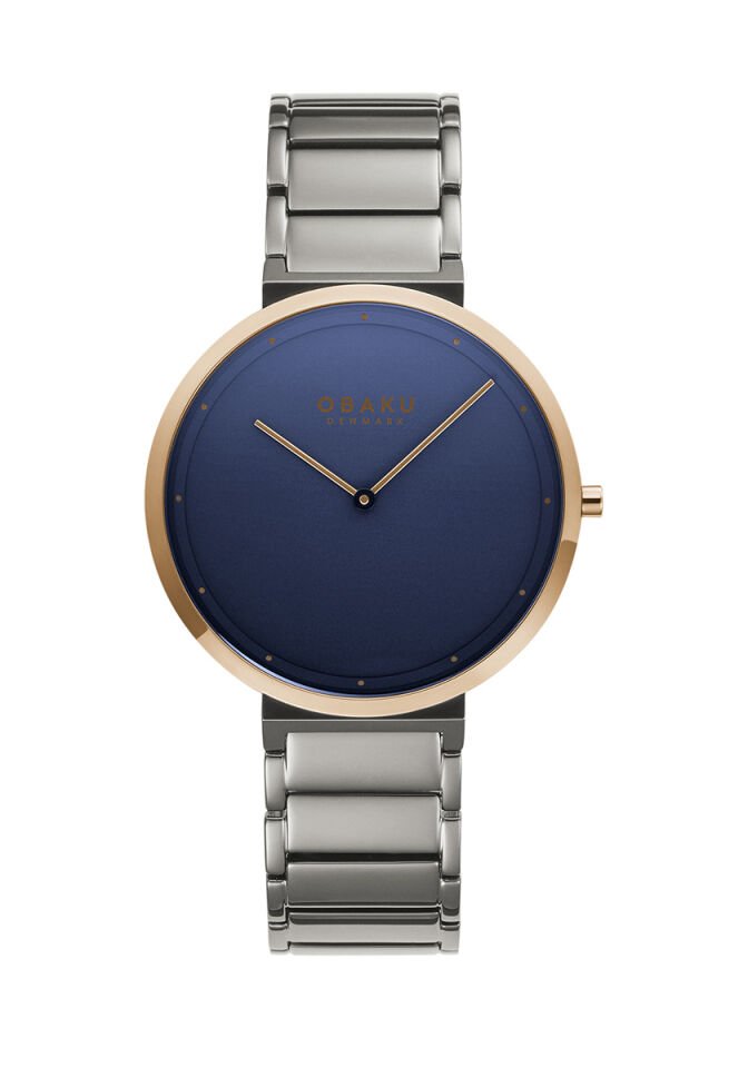 Obaku Denmark V258GXDLSJ Quartz Safir 3 ATM 39 mm Erkek Kol Saati