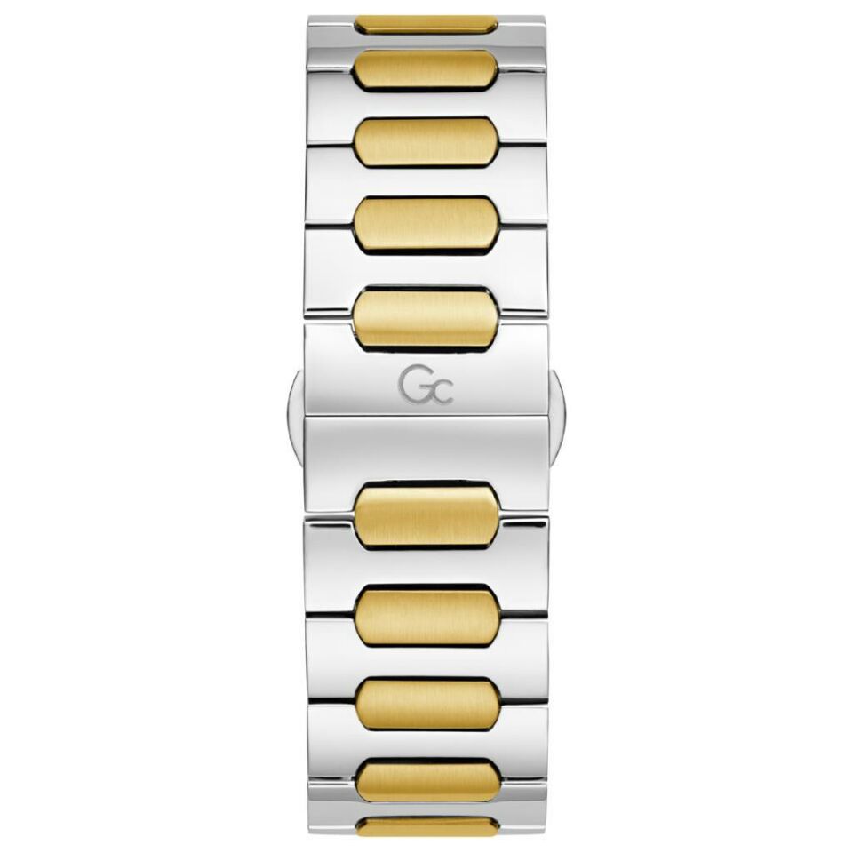 Gc GCZ40002G9MF Quartz Çelik Altın/Gri Yeşil Kadran 10 ATM 44 mm Erkek Kol Saati